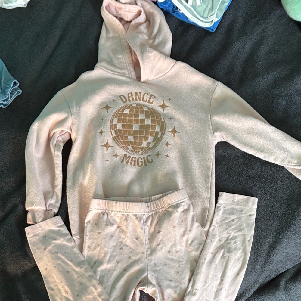 Kids Dance Magic Costume Set - Cream